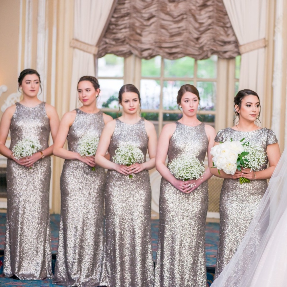 Adrianna Papell Sequin Dress
